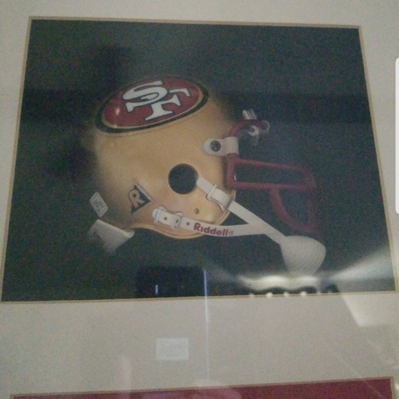 Steve Young wall autograph collectors item. - Picture 4 of 8